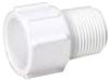1IN PVC M ADAPTER 436-010 C11150 035604 - PVC Pipe and Fittings
